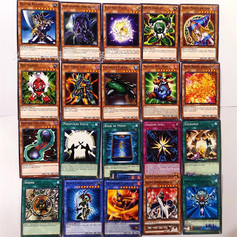 【66 Pcs/Set】Kartu Blue Eyes White Dragon/Yugioh Card/Kartu Yu Gioh