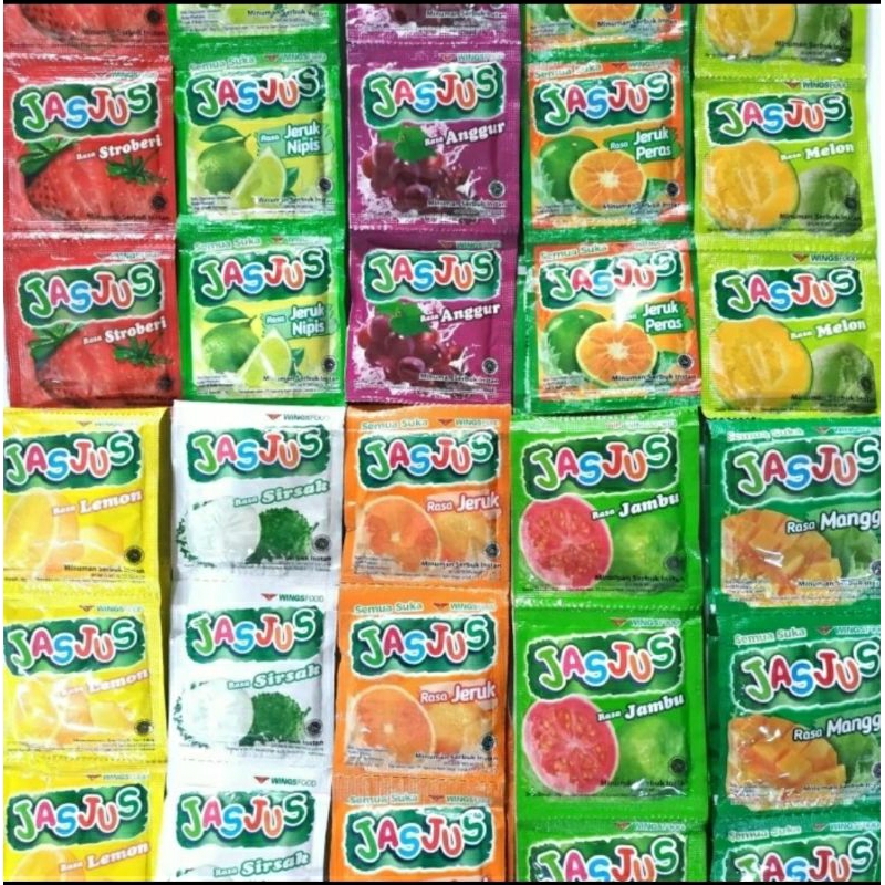 

jasjus renceng isi 10 sachet | jas jus instant