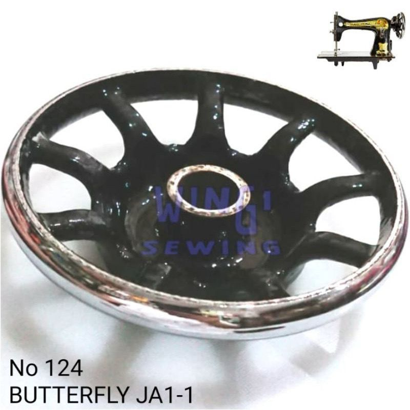 #124 Roda Poli Mesin Jahit Traditional