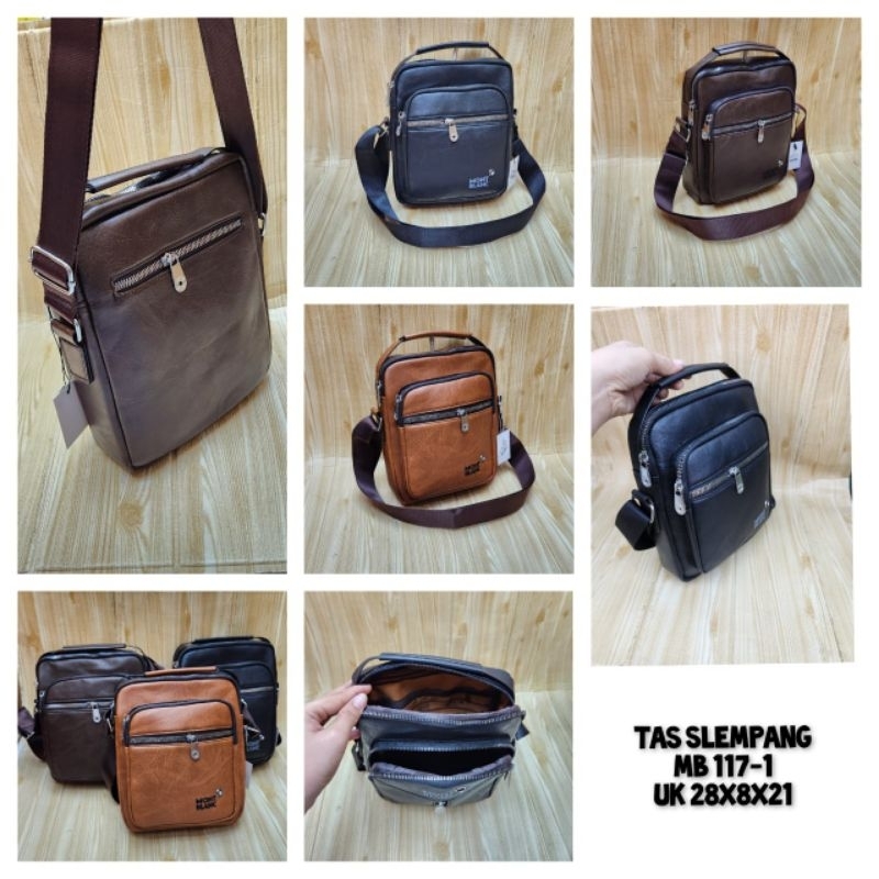 Tas kulit Pria  import  premium 117-1