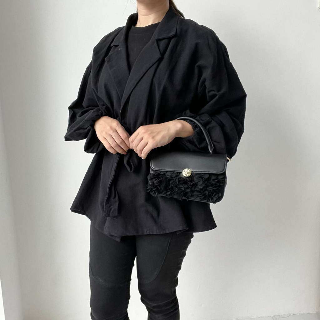 TAS WANITA CNK-3898 HAND BAG FLOWER