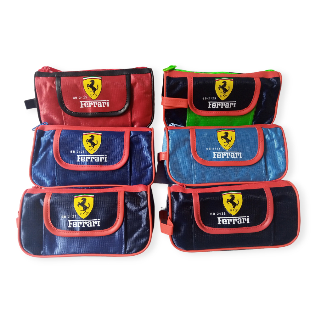 

KOTAK PENSIL SLETING FERRARI / TEMPAT PENSIL SLETING ANAK-ANAK