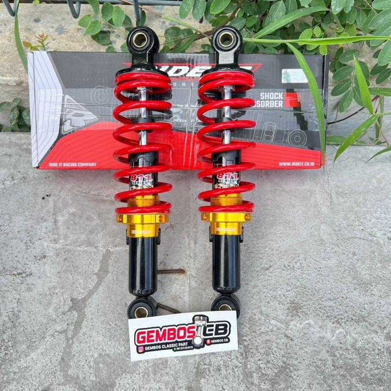 skok shockbreaker RIDE IT GP 811 skok belakang ukuran 280 jupiter z fiz r all yamaha bebek (universa