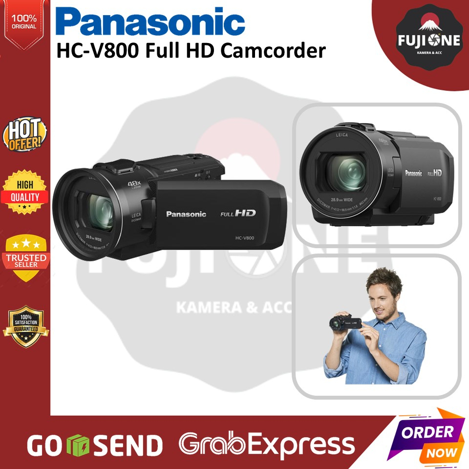Handycam Panasonic HC-V800 Full Hd Camcorder