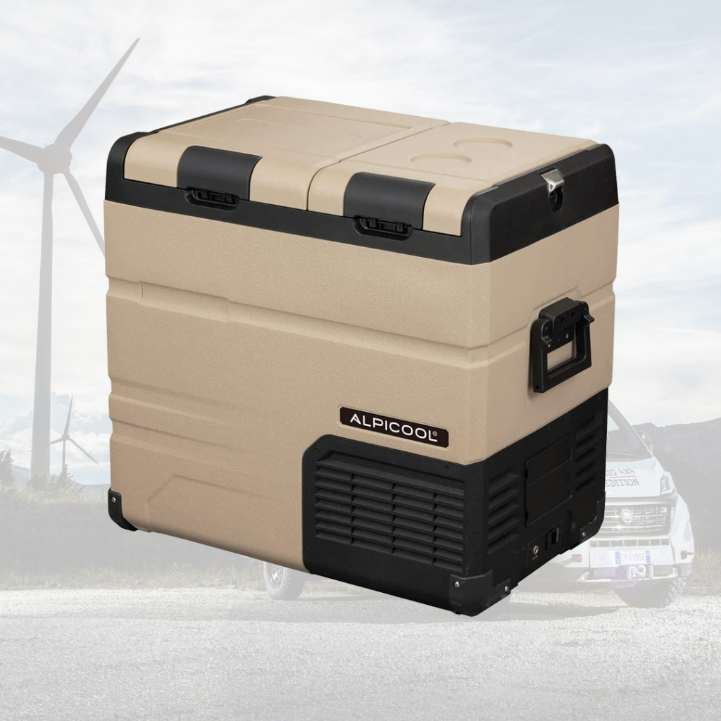 Kulkas Portable Alpicool TA55 55L Freezer Campervan Motorhome Freezer Mobil