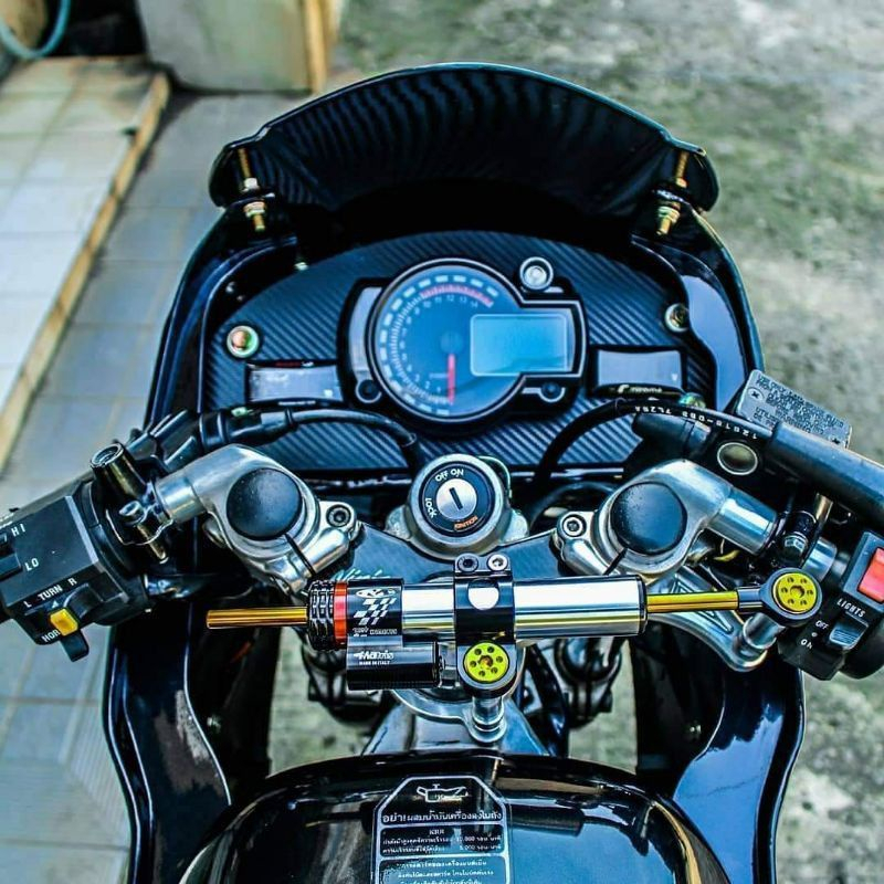 Stabilizer Matris Carbon Steering Dumper Matris Stabilizer Steering Dumper Panjang Pendek 16 Klik Matris Stabilizer Matris Original Universal Ninja Gsx Cbr R15 R25