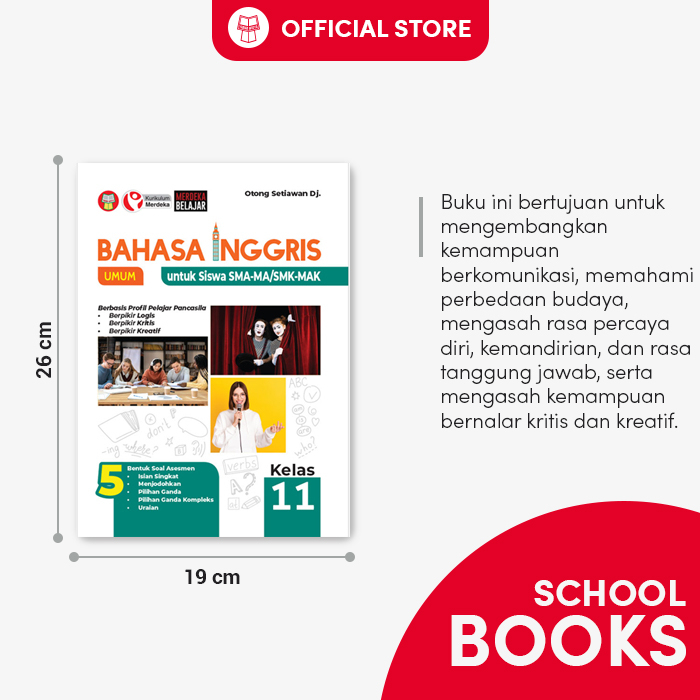 Yrama Widya - Buku Bahasa Inggris Untuk SMA/MA Kelas 11 (Kur. Merdeka)