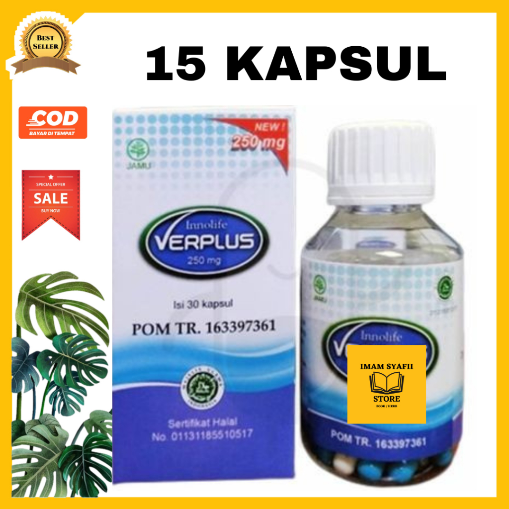 

Innolife Verplus 15 Kapsul - Meredakan Demam - LIFEPACK