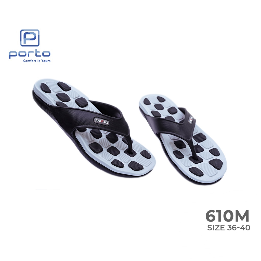 sogo Porto 610M Sandal Pria Jepit Flip Flop Karet terbaru murah berkualitas sandal Jelly