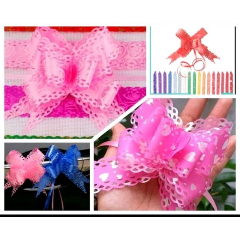 

Pita tarik motif renda ukuran 30mm (1 pack isi 10 pcs)