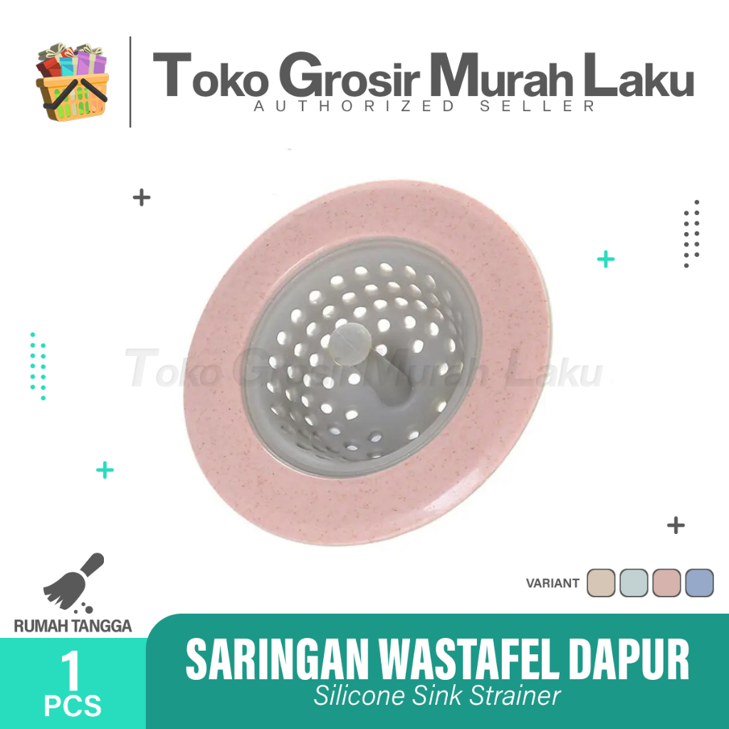 SARINGAN WASTAFEL SILIKON SILICONE KITCHEN SINK STRAINER SARINGAN AIR