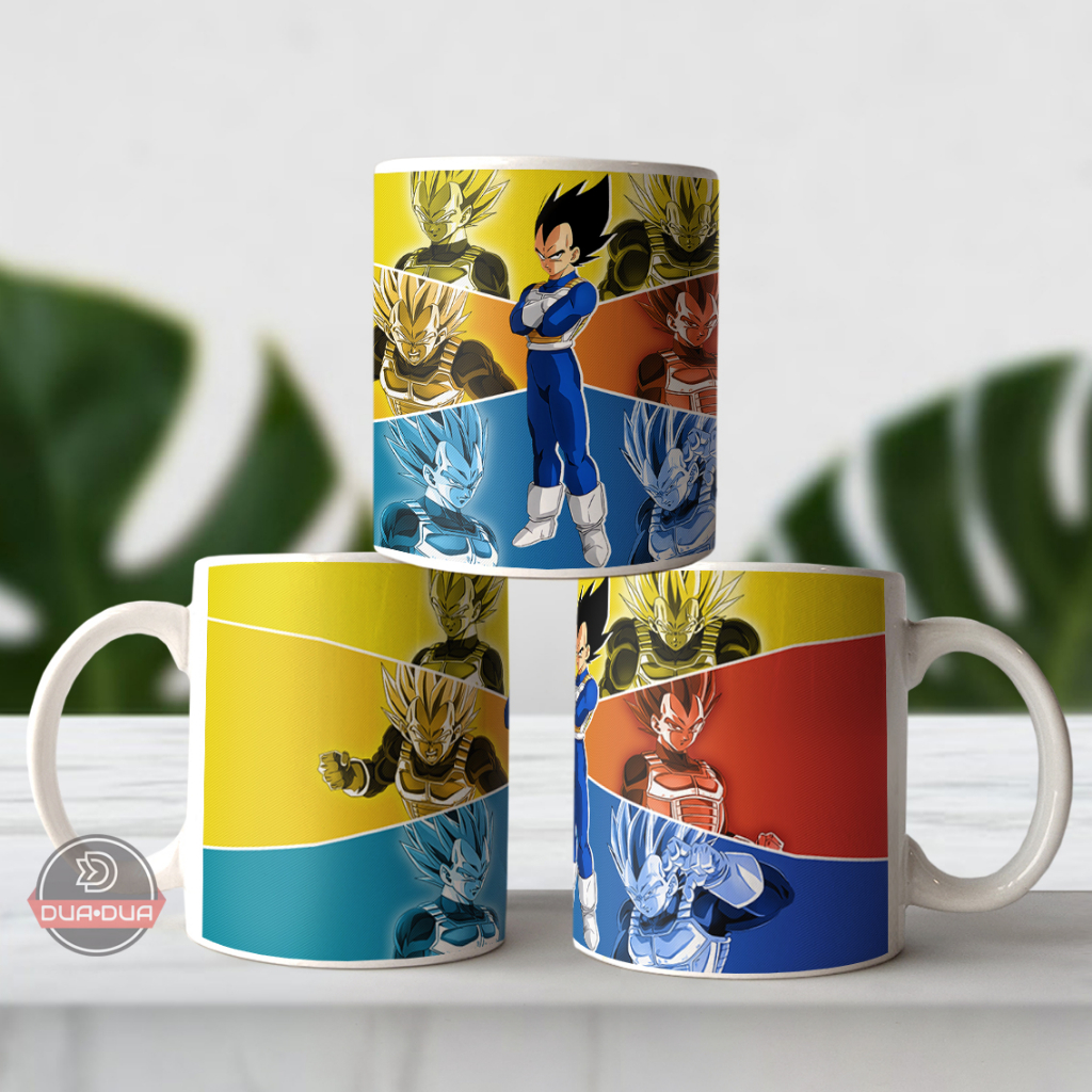 Mug Cangkir Vegeta Dragon Ball Fighter Z Dokkan Battle