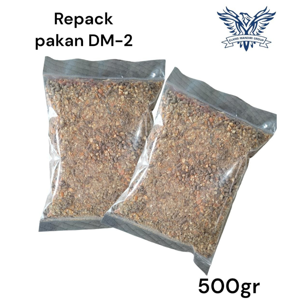 Repack 500gr DM-2 Pakan Finisher Itik Pedaging DUCK MEAT-2 Makanan Bebek Wonokoyo Jaya Kusuma