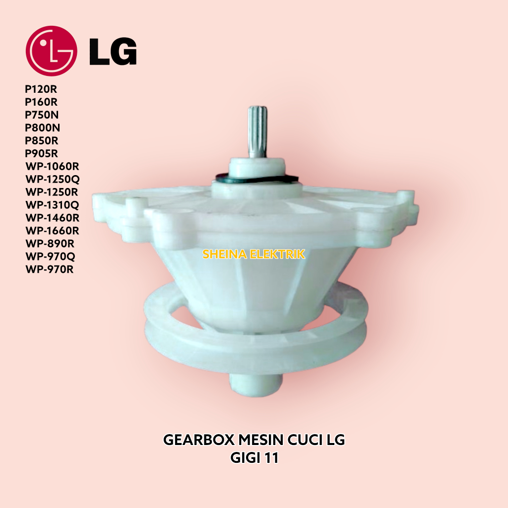 Gearbox Mesin Cuci 2 tabung LG Gear box WP 1460 R 14 kg