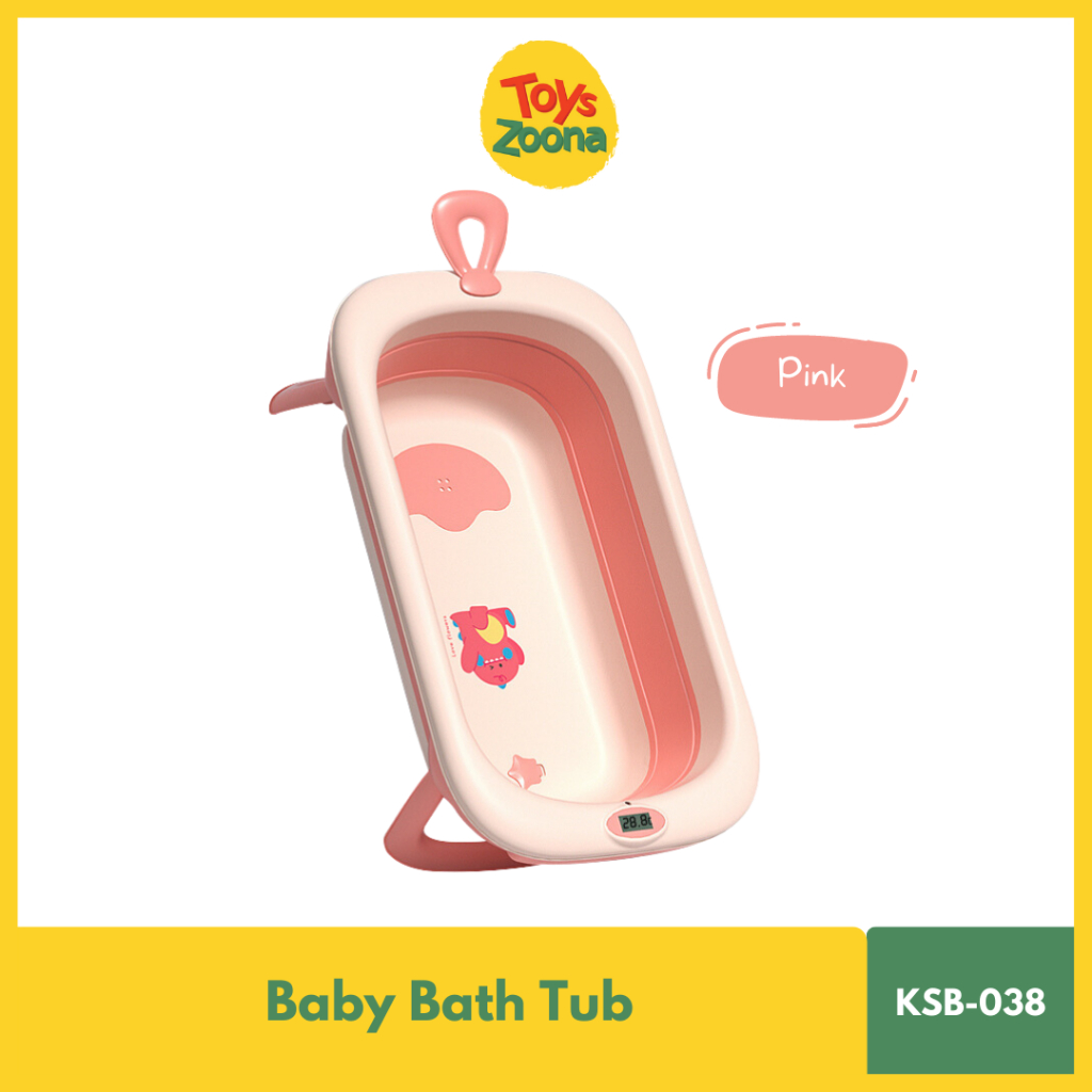 ToysZoona Foldable Baby Bath Tub  Bak Mandi Lipat Tempat Mandi Bayi Anak