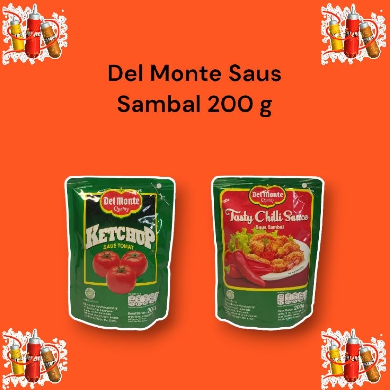 

Del Monte Saus 200 gram / Saus Sambal / Saus Tomat