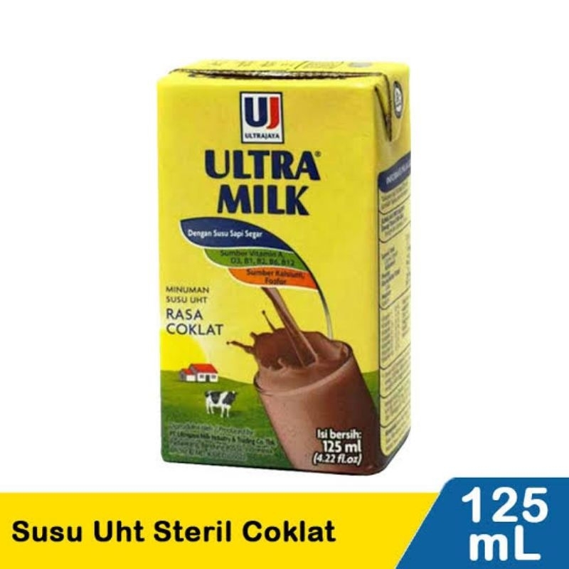 

susu ultra 125 ml