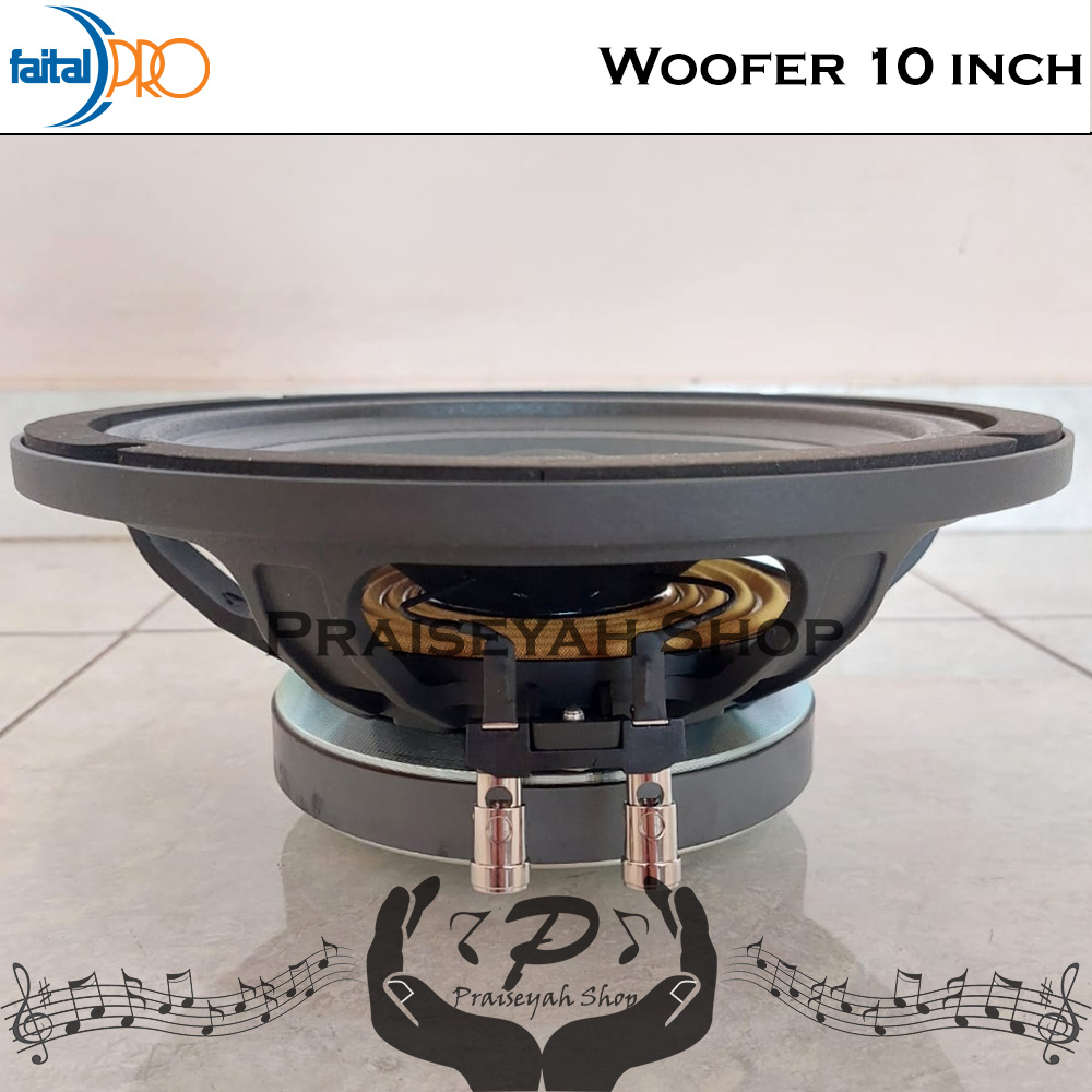 Faital Woofer Speaker Komponen 10 inch 10PR310 8 ohm