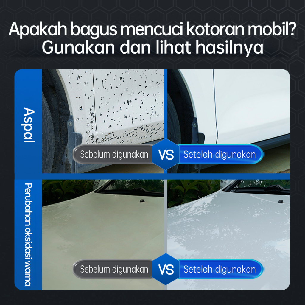 GLODWAY Pembersih Mobil Sepeda Motor Serbaguna Clay Cleaner/ lumpur pembersih cat mobil /cuci mobil dan lumpur