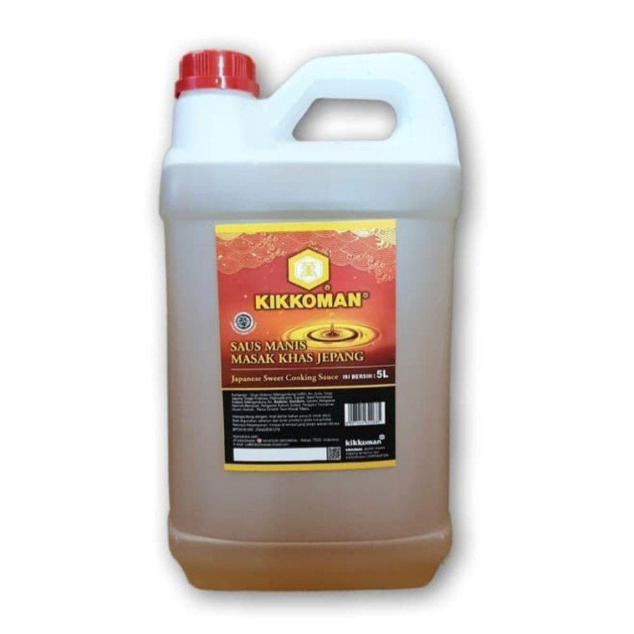 

Kikkoman Japanese Sweet Cooking Sauce. Saus Manis Sushi Jepang. 5 L