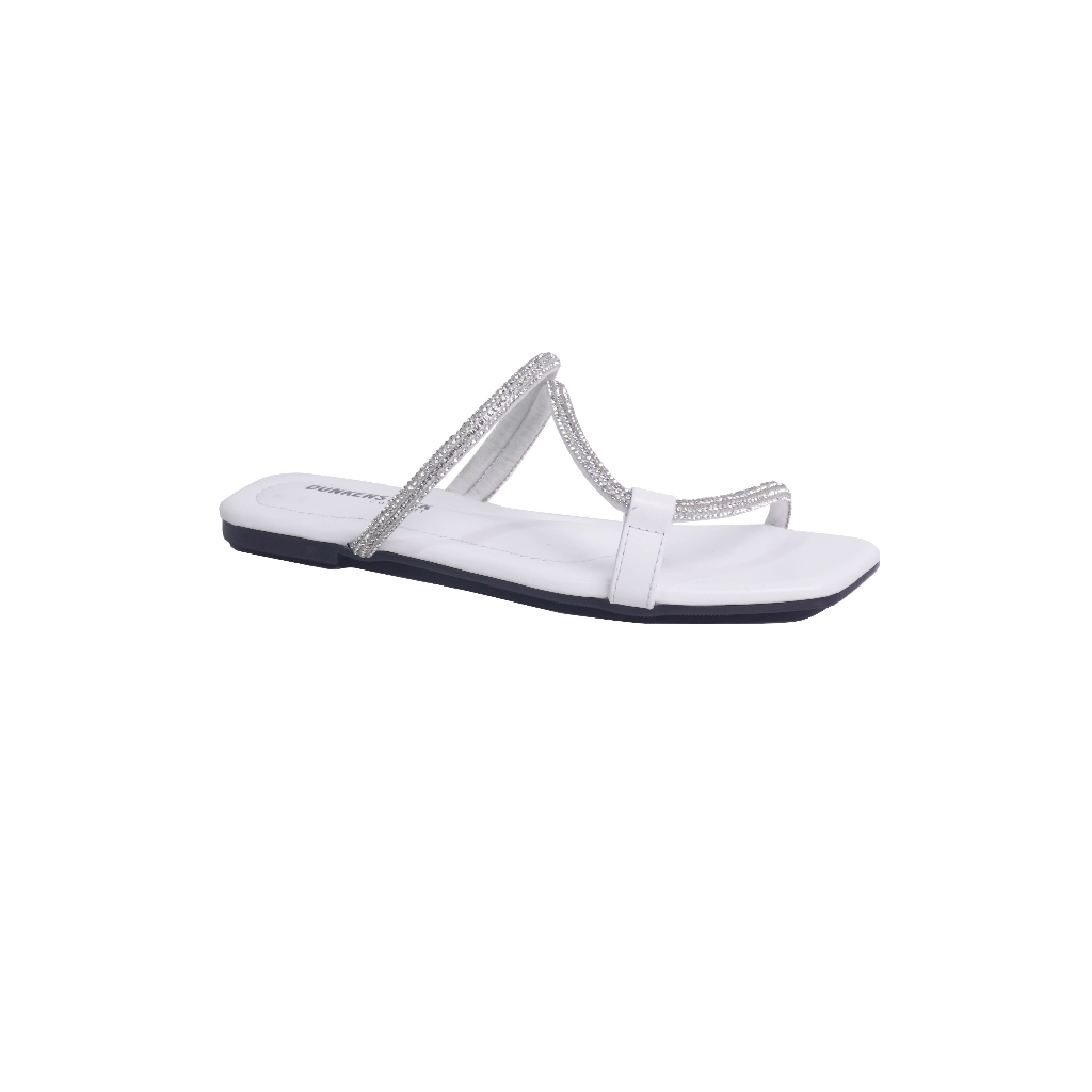 Dunkenstock DYOR Sandal flat wanita casual kekinian sendal teplek cewe model tali blink