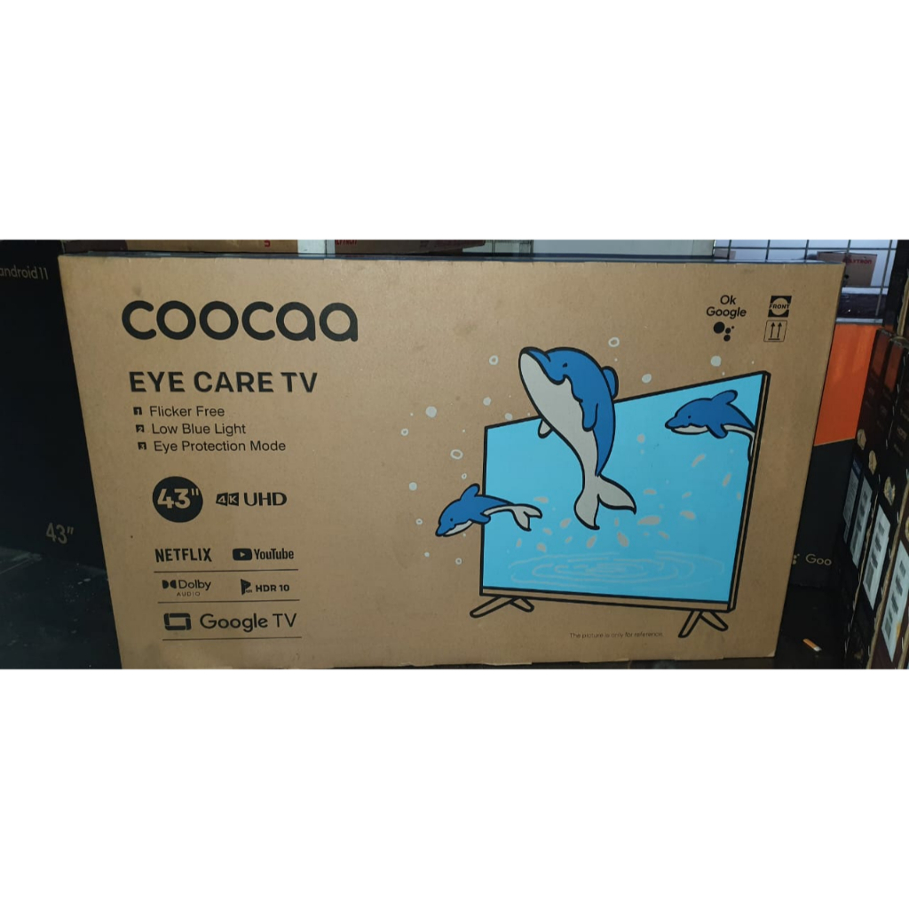 LED TV COOCAA 43&quot; 43CUE7600 43INCH ANDROID GOOGLE TV