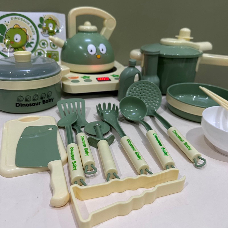 mainan masak2an anak cooking kitchen set pretend plays