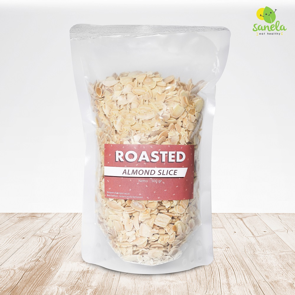 

Roasted Almond Slice 500 gram