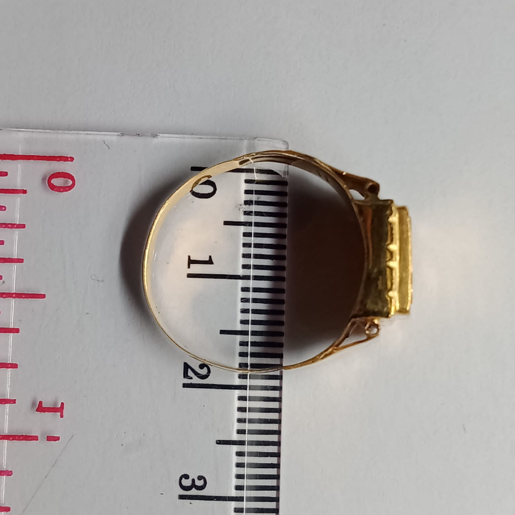 Cincin Emas 17K - 4.85 Gr Kadar 750 - 4601