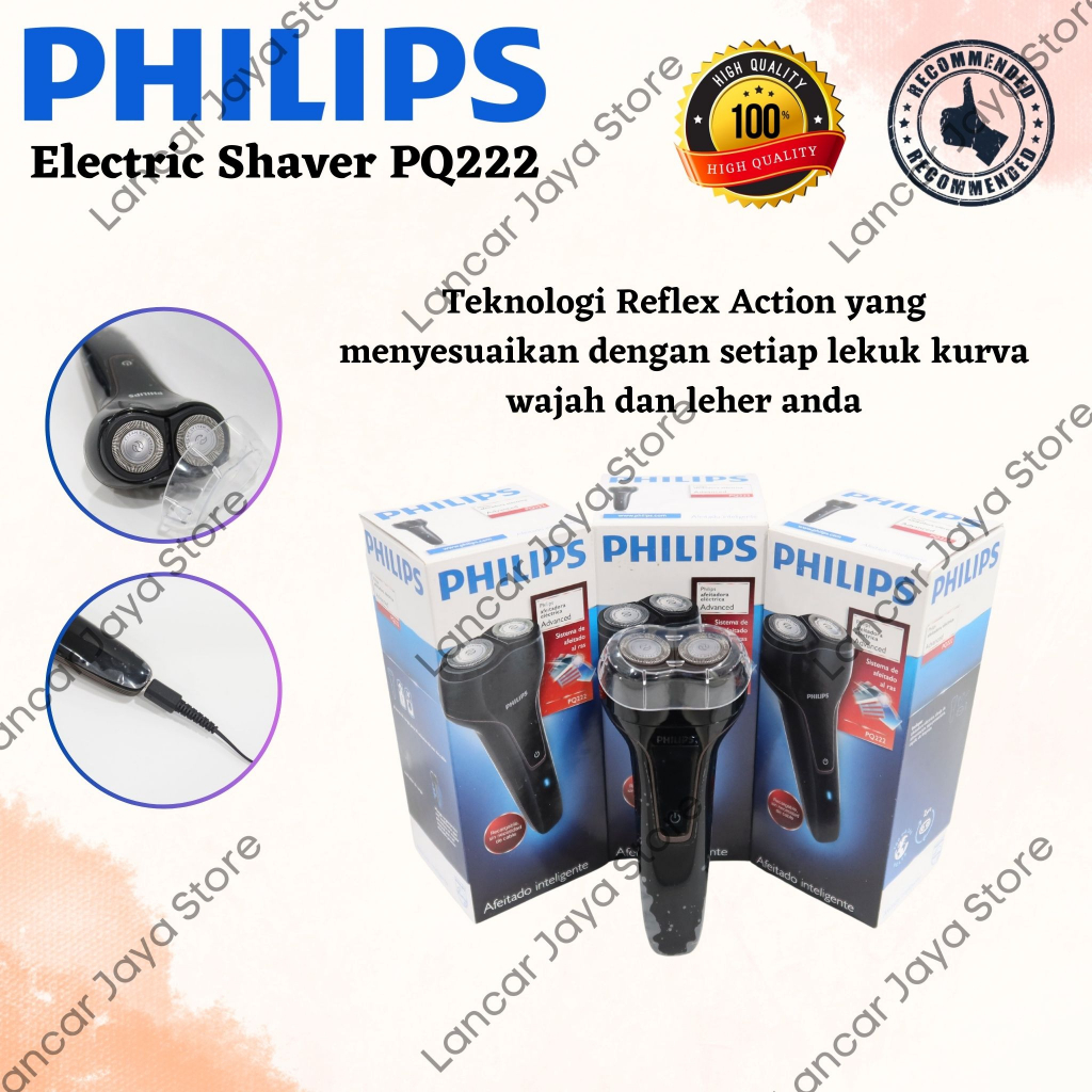 Alat Pencukur Elektric Philips PQ222 Shaver Philips Cukur Elektrik PQ222 Original