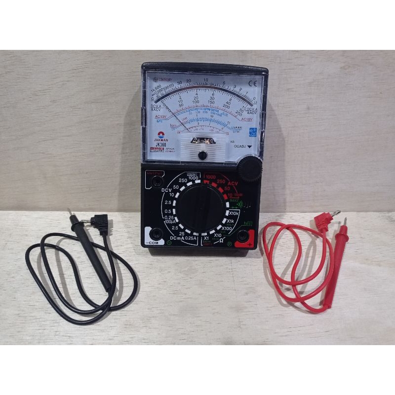 Multitester / Avometer Analog JAKMAN Besar Kecil