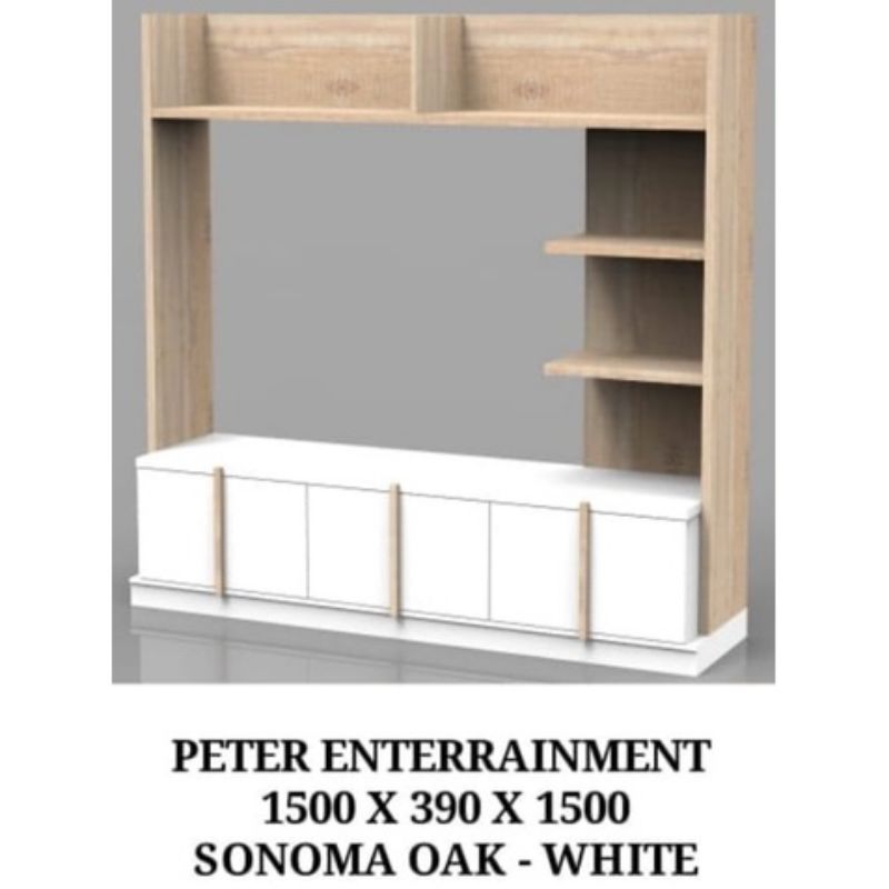 Lemari TV Minimalis - Lemari Hias Buffet TV - Lemari TVpt7