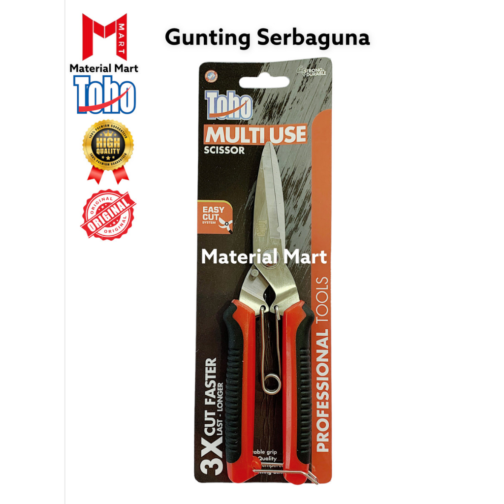 Gunting Seng Baja Ringan TOHO | Gunting Dahan Serbaguna | Multifungsi | Material Mart