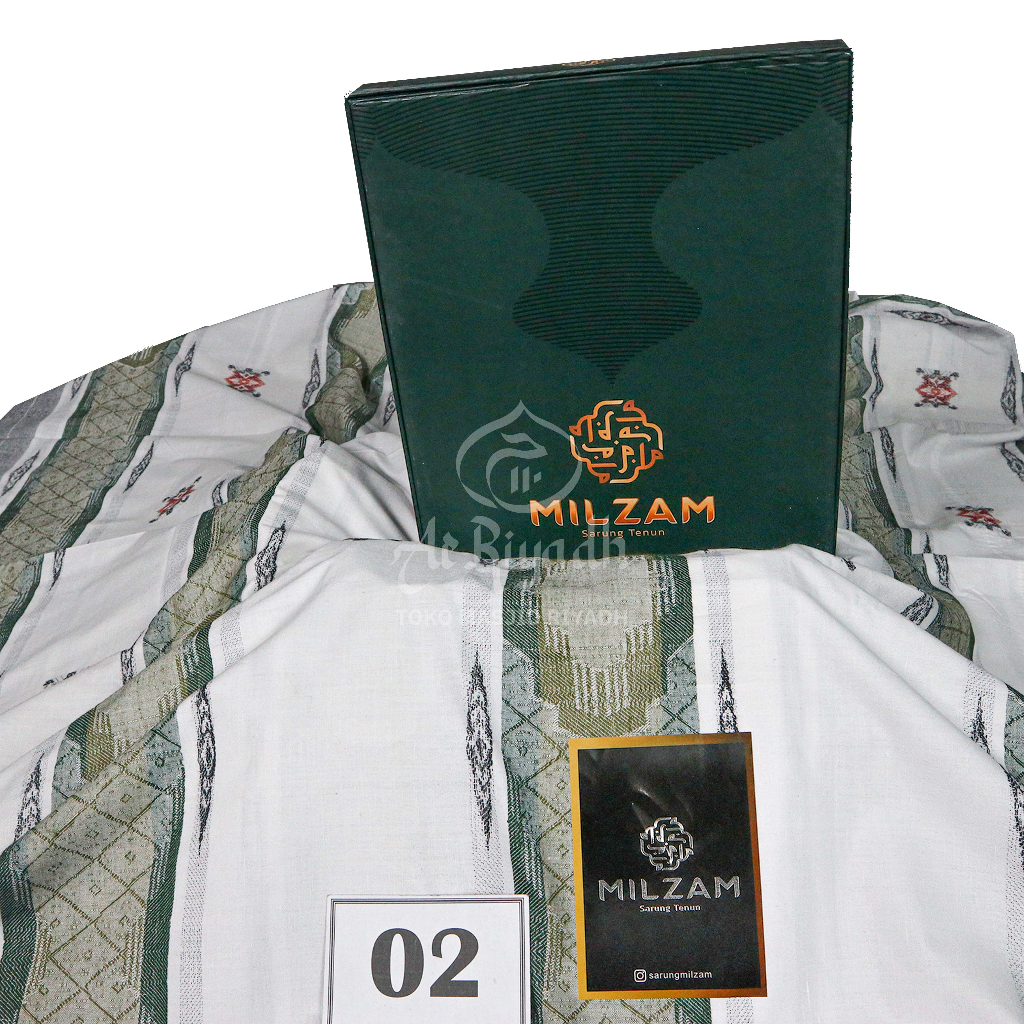 Sarung Milzam Motif Songket Warna