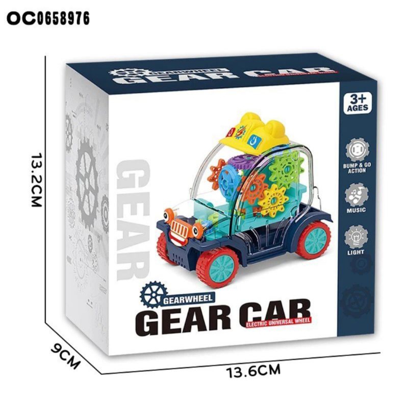 Gear Car Transparent Light &amp; Sound 28003