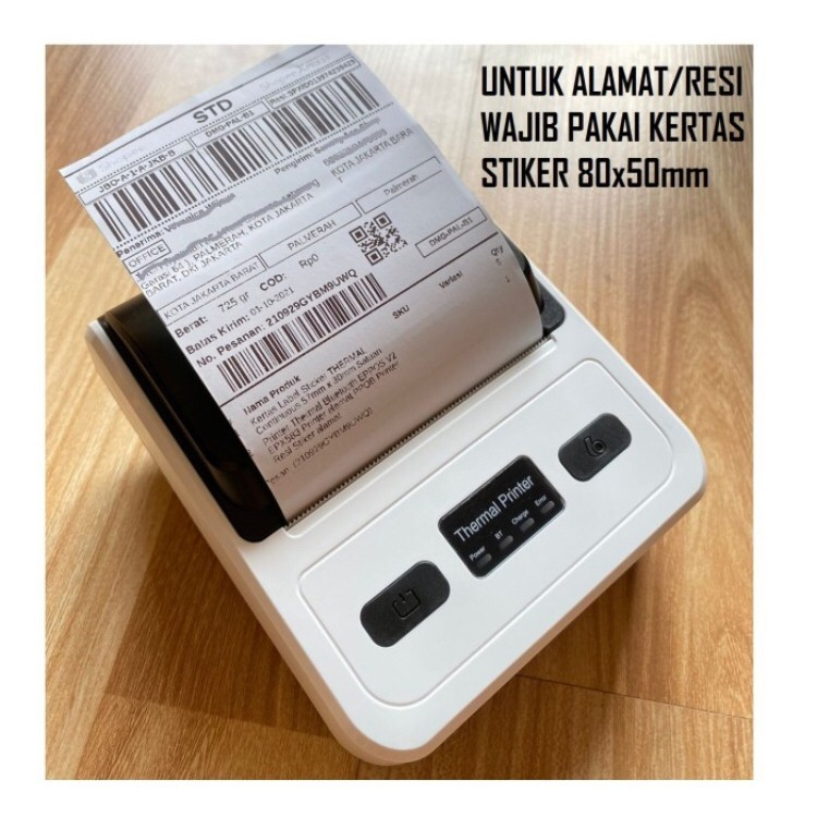 PRINTER THERMAL BLUETOOTH 80MM SUPPORT ANDROID IOS MAJOO BRILINK [RJ11+BLUETOOTH+USB]