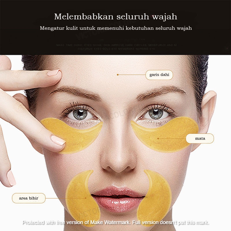 Images~Golden Smooth And Moisturizing Eye Mask(masker mata collagen)