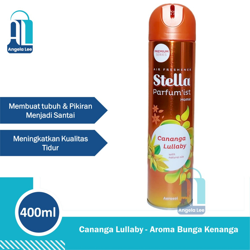 Stella Pengharum Ruangan Aromatheraphy Cananga Verbena Semprot 400ml