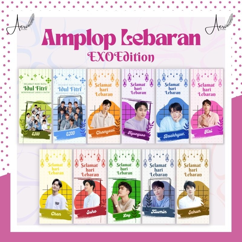

Amplop Lebaran Panjang [K-Pop] EXO Edition