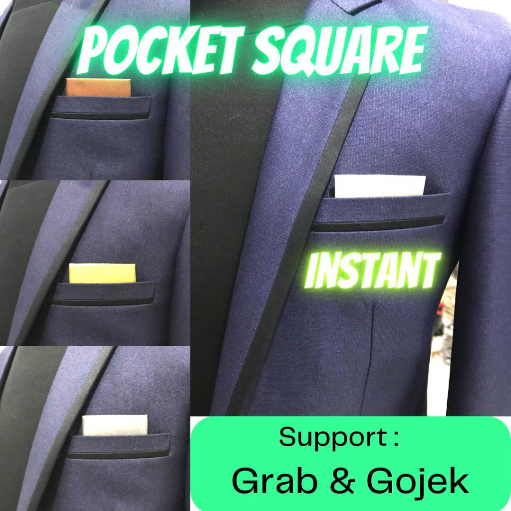 BC | POCKET SQUARE MODEL LIST |  SAPU TANGAN JAS