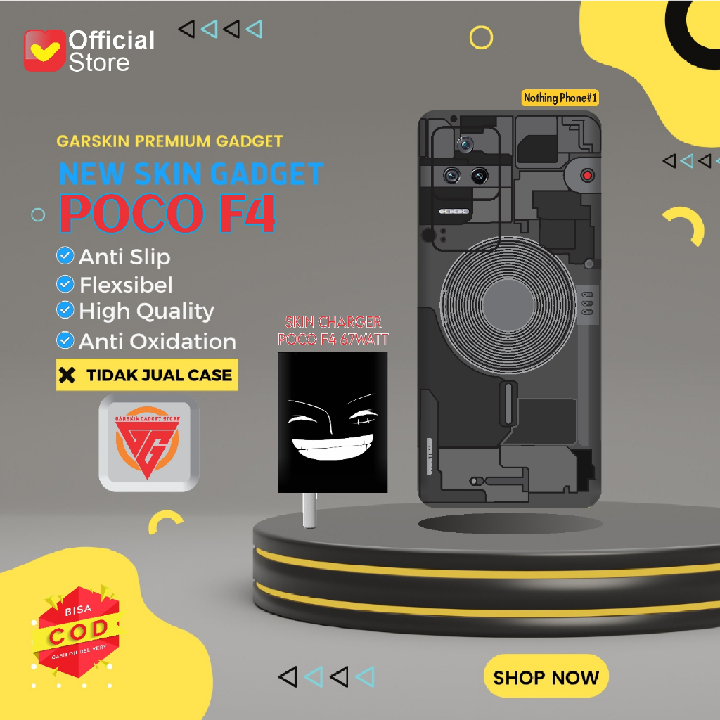 Garskin Poco F4 Skin Gadget Premium Motif Nothing phone