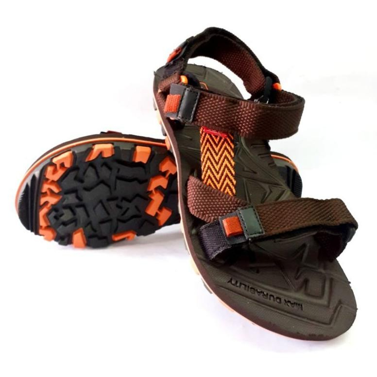 Sandal Gunung Carvil Elloco Brown.Sandal Pria Dewasa Original Carvil