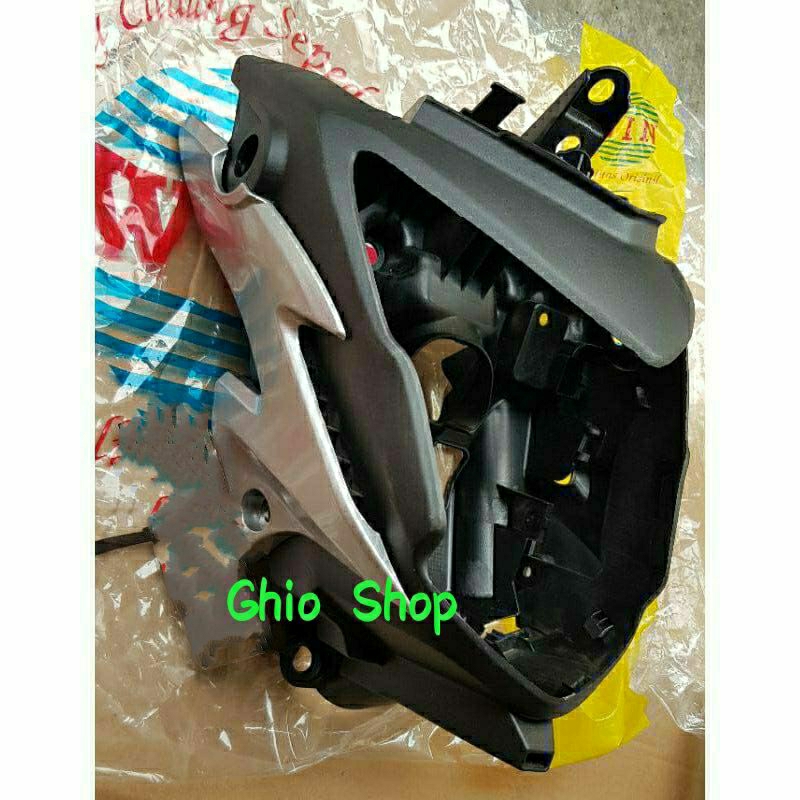 COVER BATOK KEPALA LAMPU DEPAN+KUPING SILVER BATOK BELAKANG HONDA CB150R OLD CB 150 R OLD