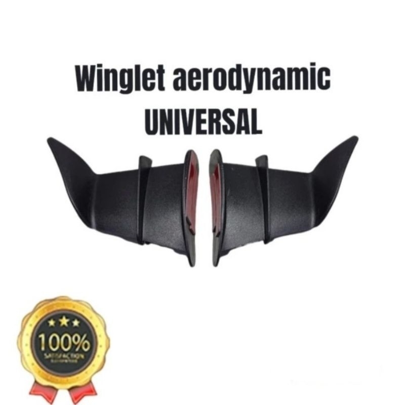 Winglet Wingled Aerodynamis Winglet Sayap CBR,R15,Ninja,GSX,Nmax,Aerox,Lexi,Xmax