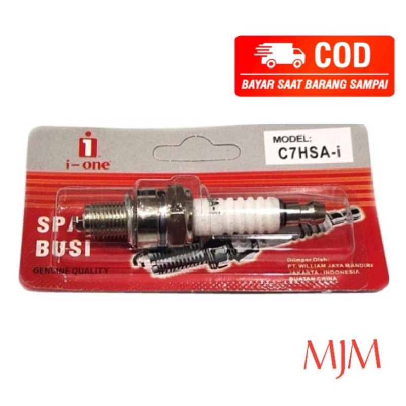 busi c7 HSA busi drat pendek Mio grand Vega Jupiter Shogun