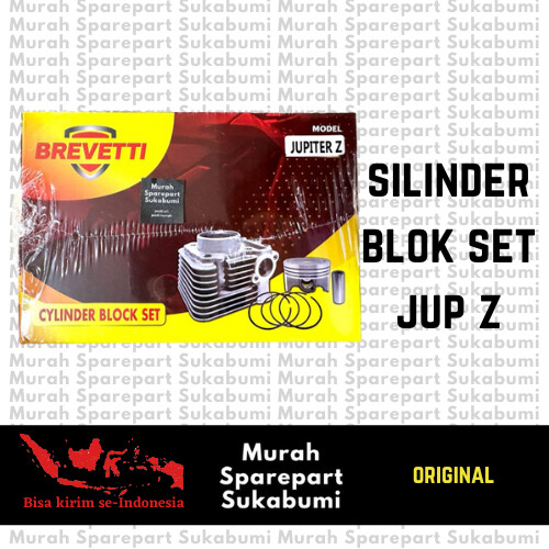 cylinder block blok silinder set JUPITER Z KUALITAS BAGUS BREVETTI