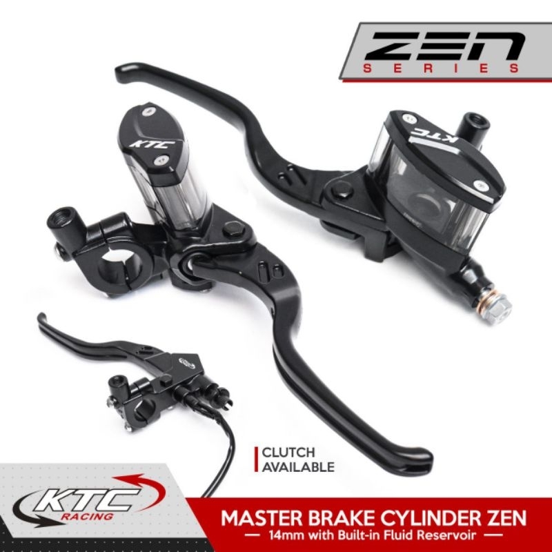 Master rem ktc racing zen series tabung oval 14mm universal