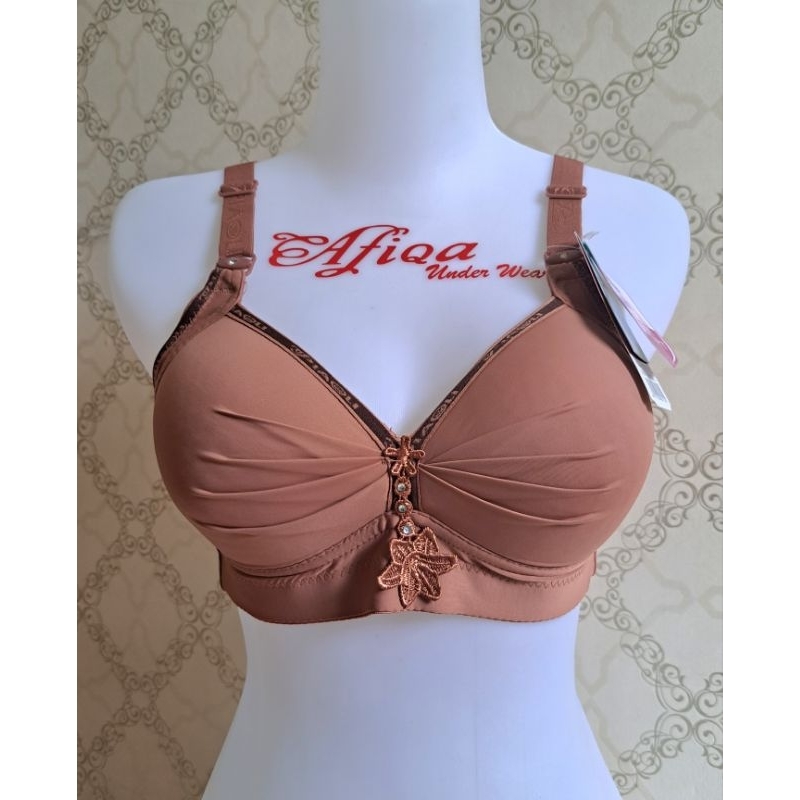 Bra Wanita Sexy PIAOLI PL316 | BH Wanita Tanpa Kawat Cup B Bintik kait 3