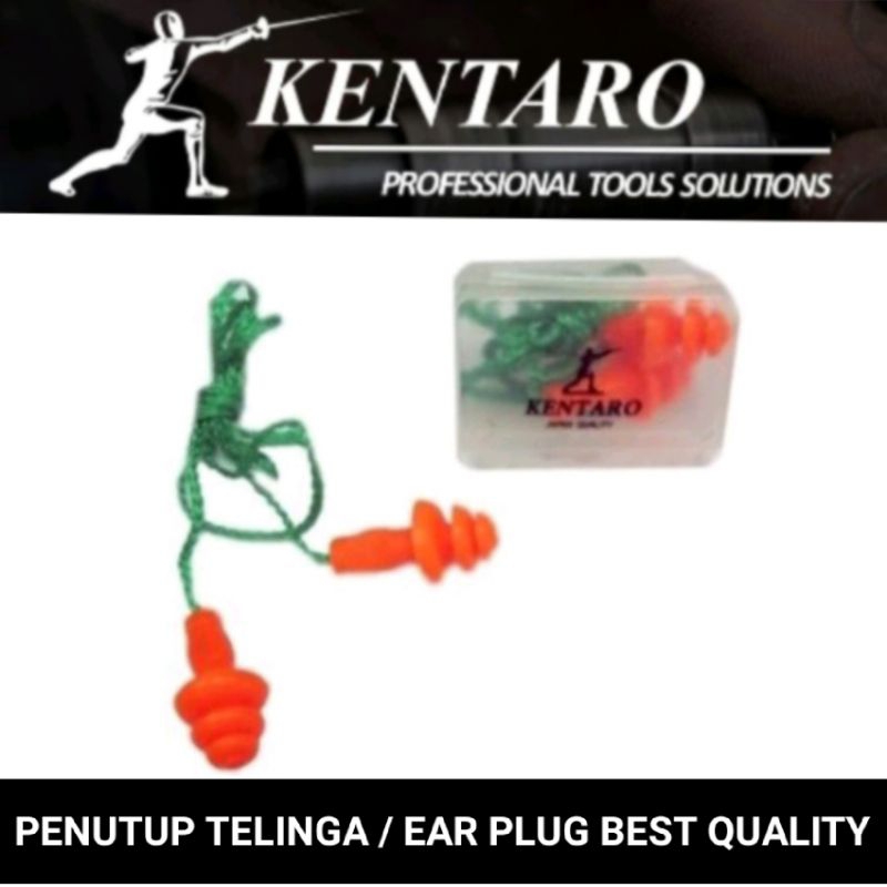 penutup / pelindung telinga / ear plug Kentaro