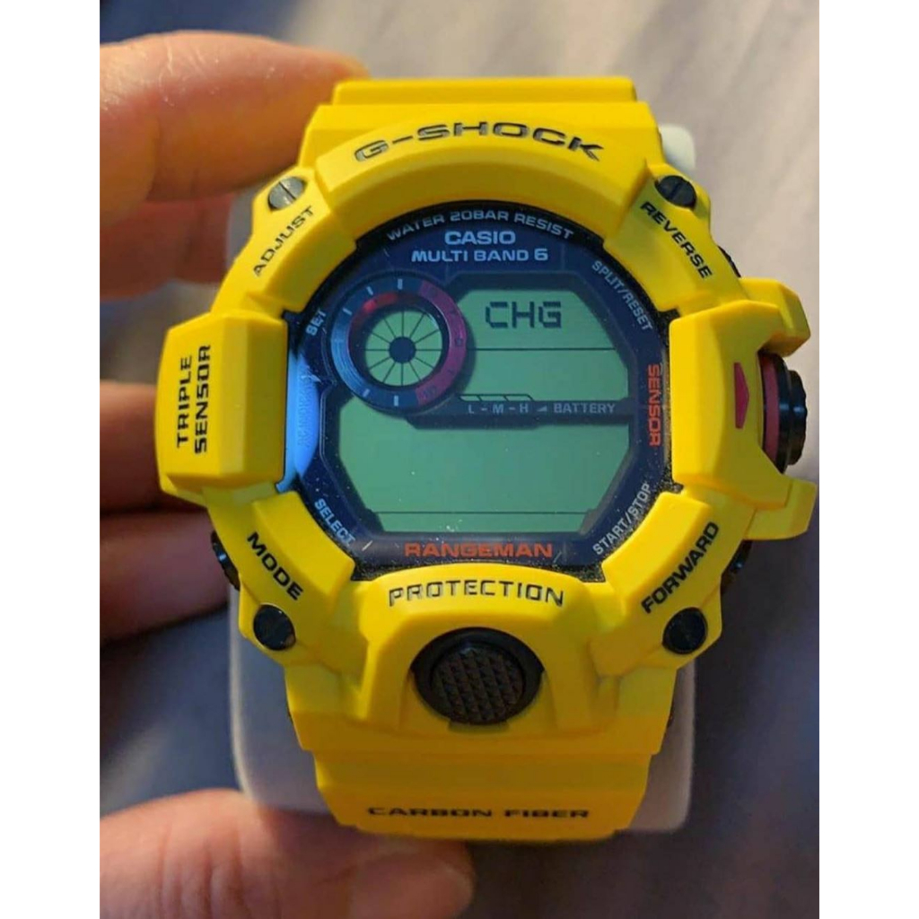 Jam Tangan Pria Casio G-Shock RANGEMAN GW-9430EJ-9JR Yellow